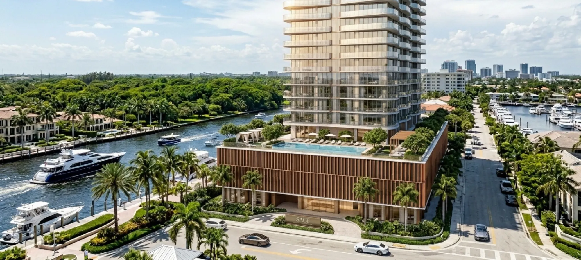 PMG's 28-Story Sage Tower Begins Rising in Fort Lauderdale